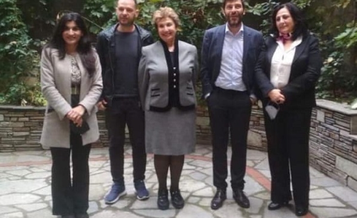 «Επίσκεψη κ. Νικόλα Γιατρομανωλάκη στο Μουσείο της Μέριμνας Ποντίων Κυριών»