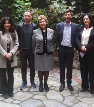 «Επίσκεψη κ. Νικόλα Γιατρομανωλάκη στο Μουσείο της Μέριμνας Ποντίων Κυριών»
