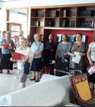Επίσκεψη της Ορθόδοξης Χριστιανικής Αδελφότητας Φιλύρου "ΑΠΟΛΥΤΡΩΣΗ"