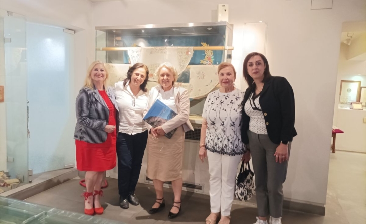 Η Βαρβάρα Χαραλαμπίδου στο Μουσείο μας